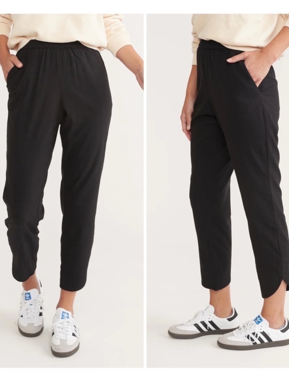 Marine Layer Allison Pant in Black Size S